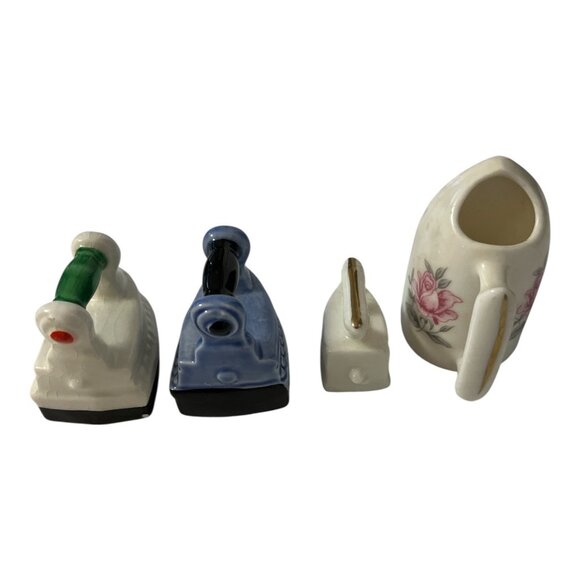 Vintage Goebel Porcelain Miniature Irons & More – West Germany Collectible Figur - Picture 3 of 5